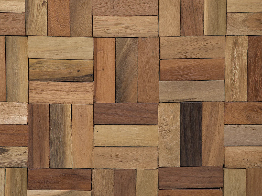 Coffee Table GAMETI Teak Wood Brown