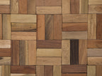 Coffee Table GAMETI Teak Wood Brown