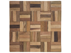 Coffee Table GAMETI Teak Wood Brown