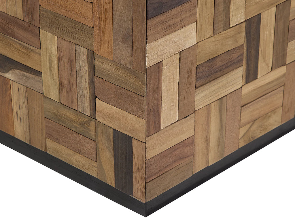 Coffee Table GAMETI Teak Wood Brown