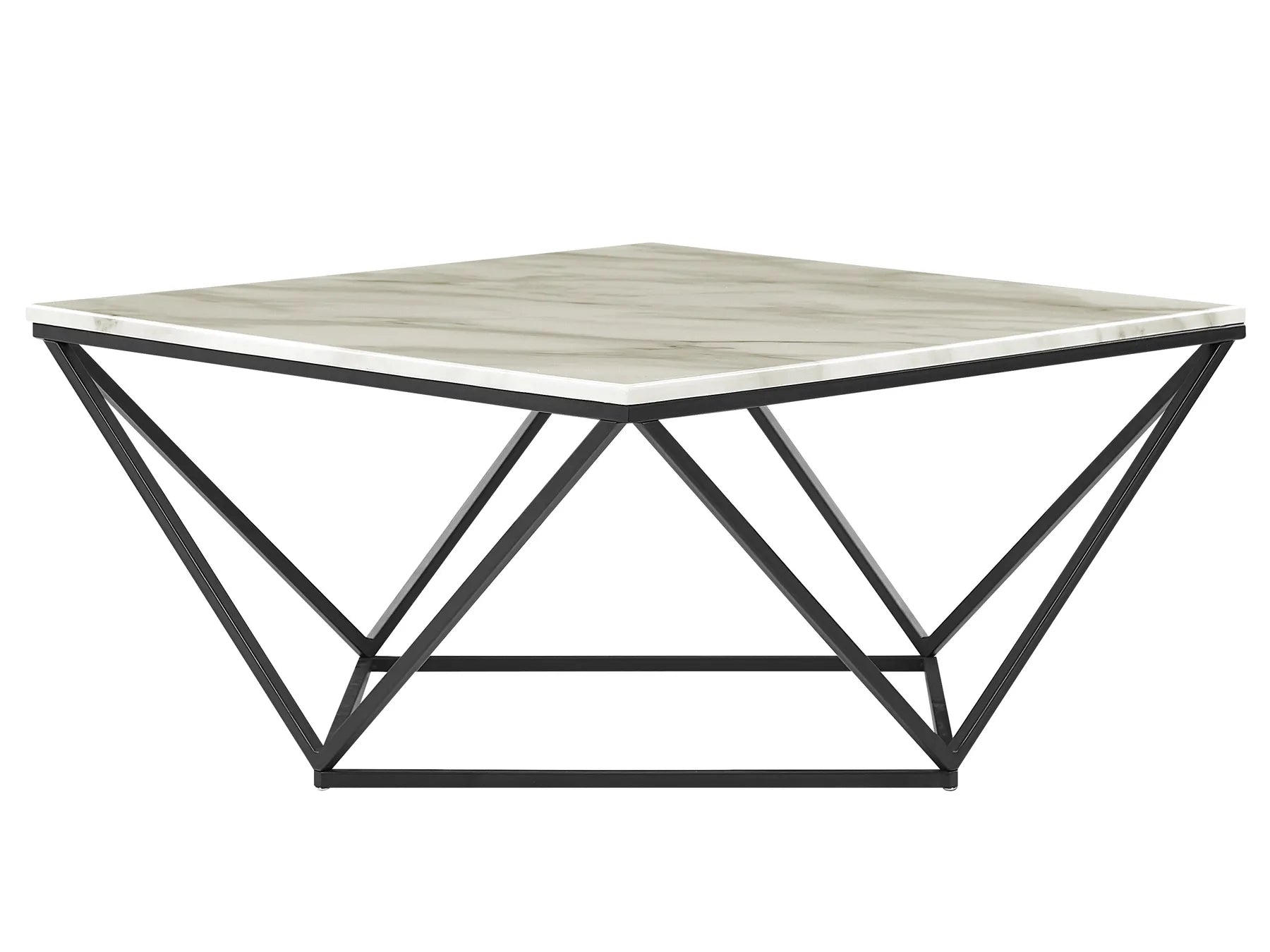 Coffee Table MALIBU White Marble