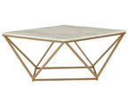 Coffee Table MALIBU Marble/ Gold