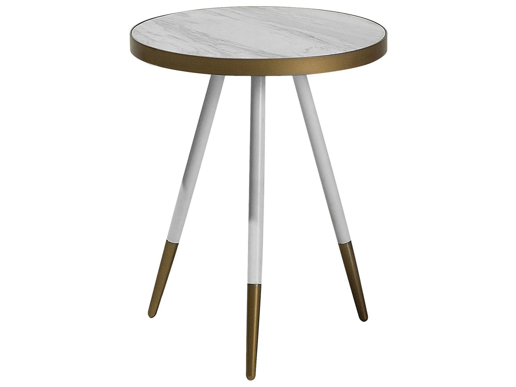 Side Table RAMONA White Marble