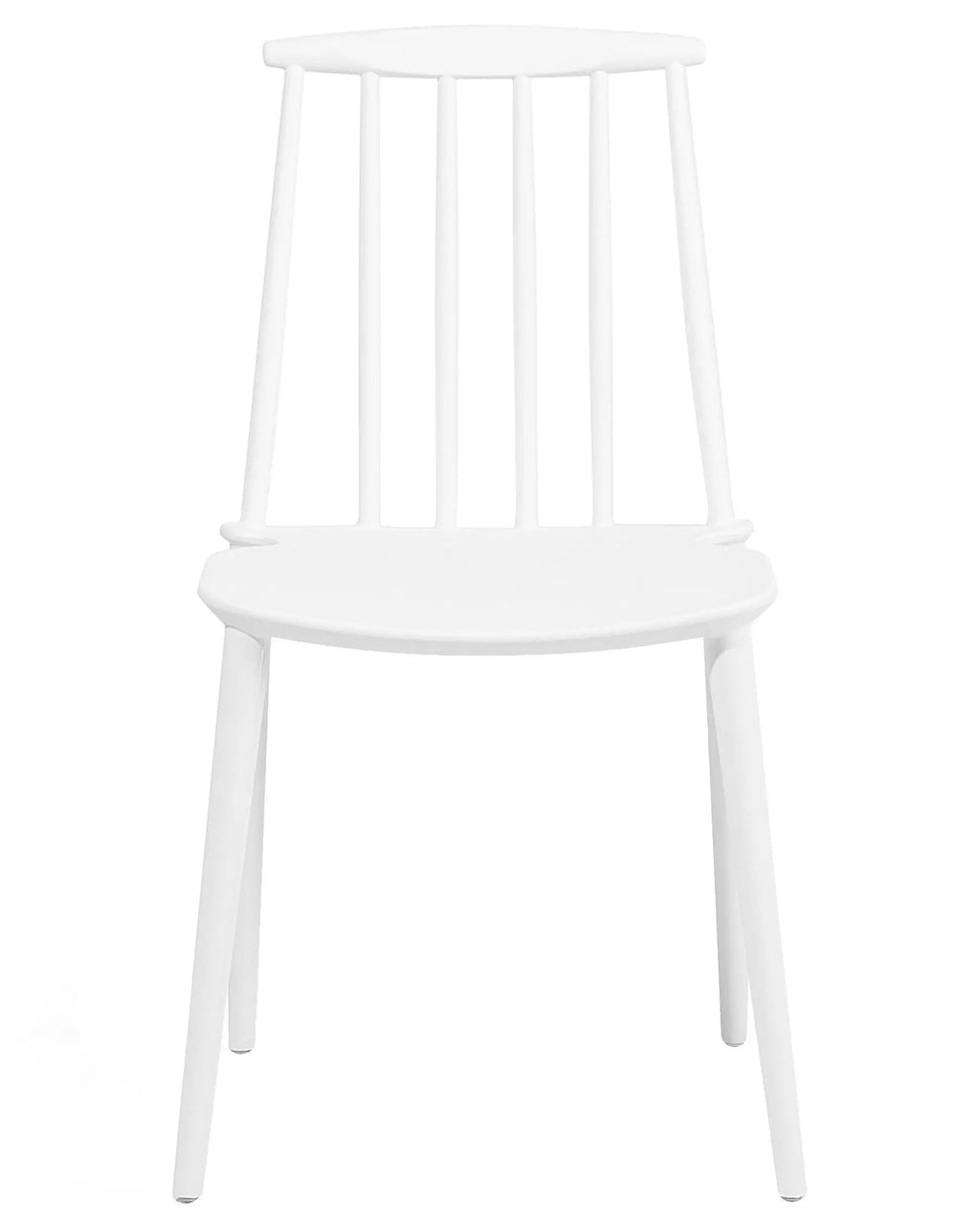 Set of 2 Dining Chairs VENTNOR White