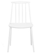 Set of 2 Dining Chairs VENTNOR White