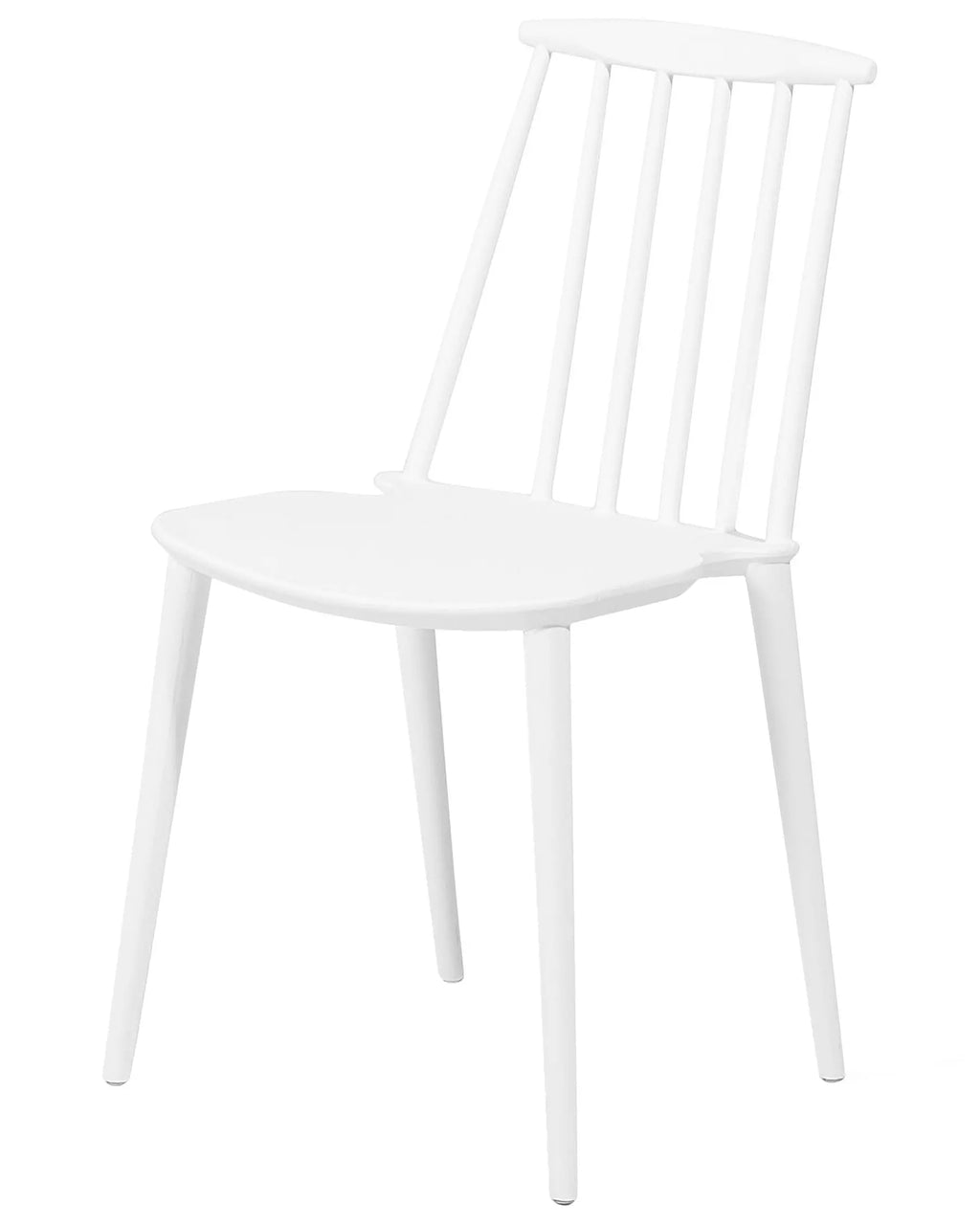 Set of 2 Dining Chairs VENTNOR White
