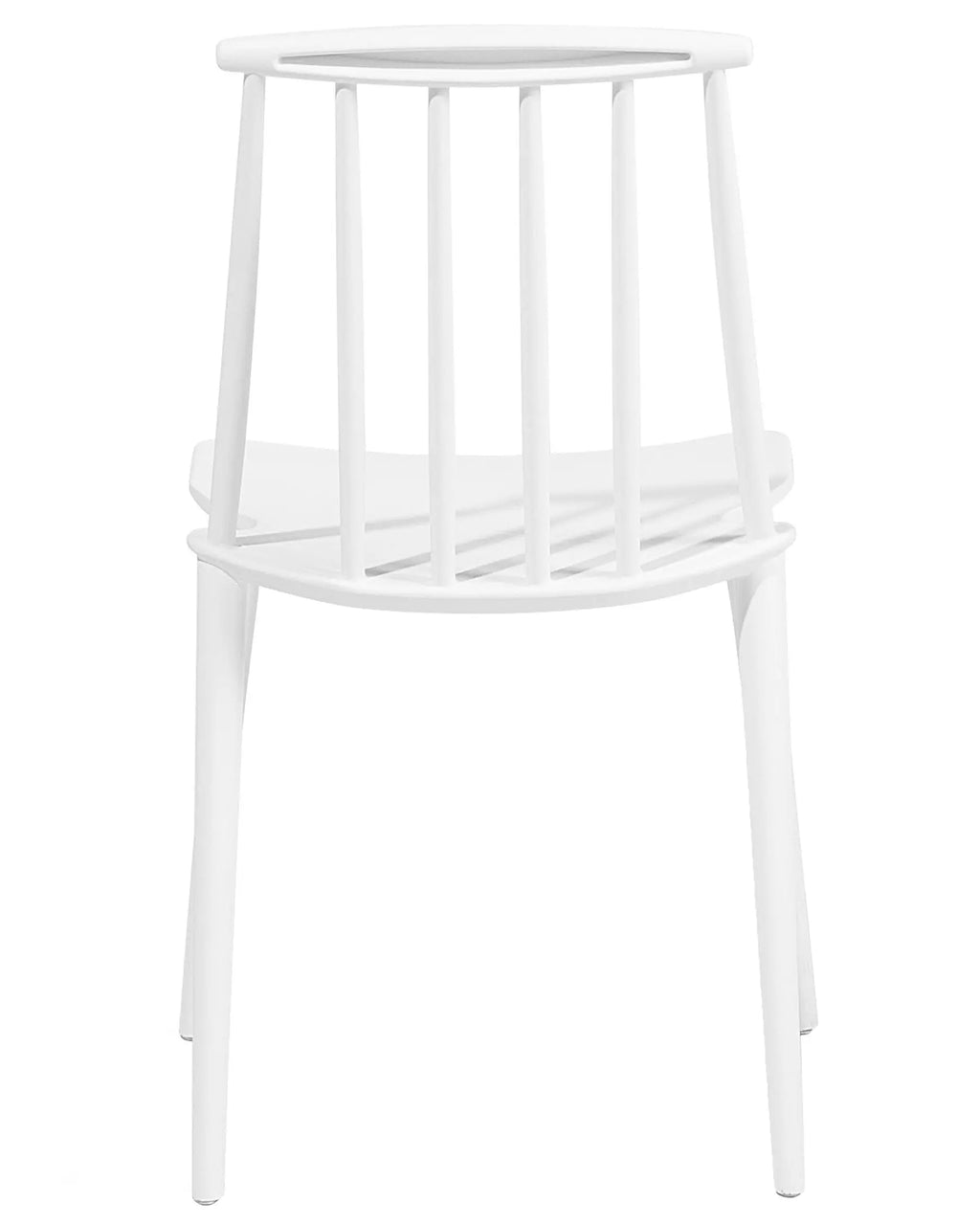Set of 2 Dining Chairs VENTNOR White