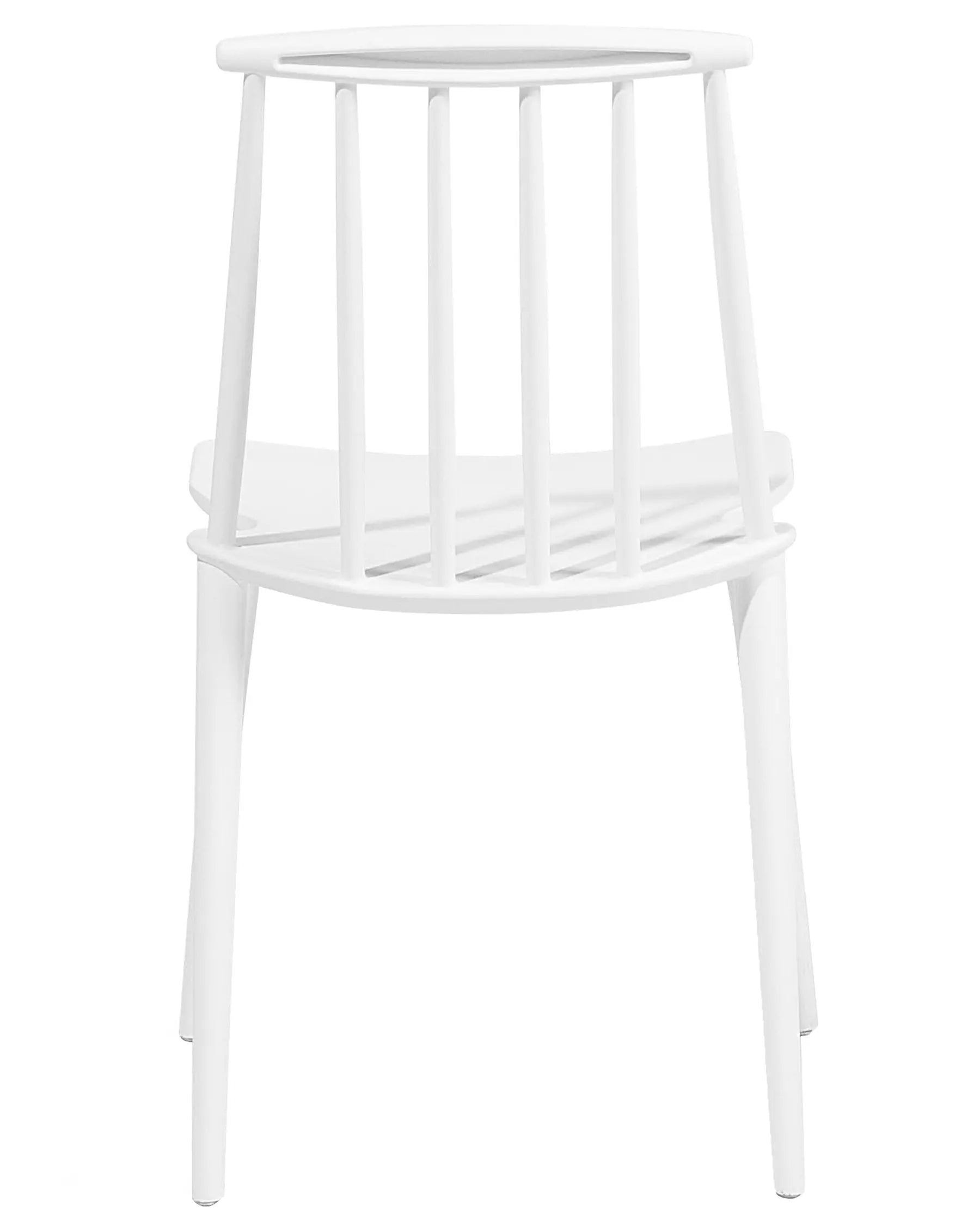 Set of 2 Dining Chairs VENTNOR White