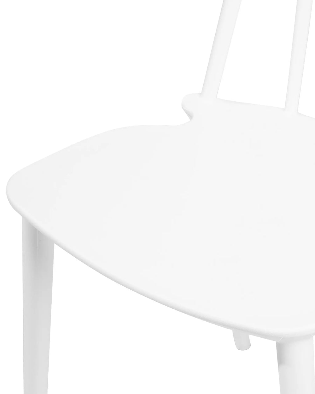 Set of 2 Dining Chairs VENTNOR White