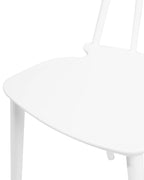 Set of 2 Dining Chairs VENTNOR White