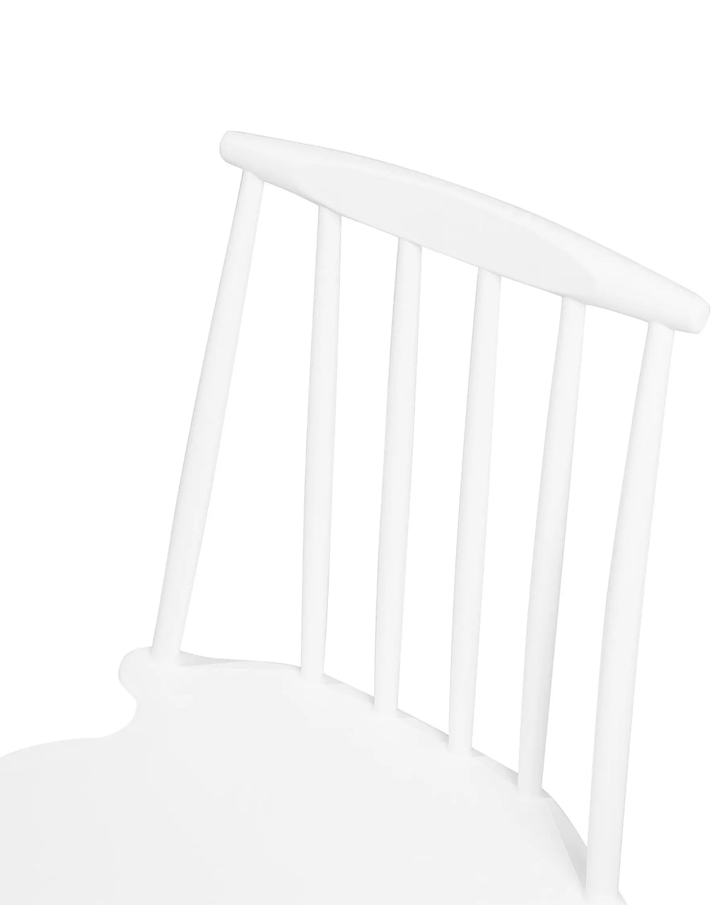 Set of 2 Dining Chairs VENTNOR White