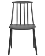 Set of 2 Dining Chairs VENTNOR Black