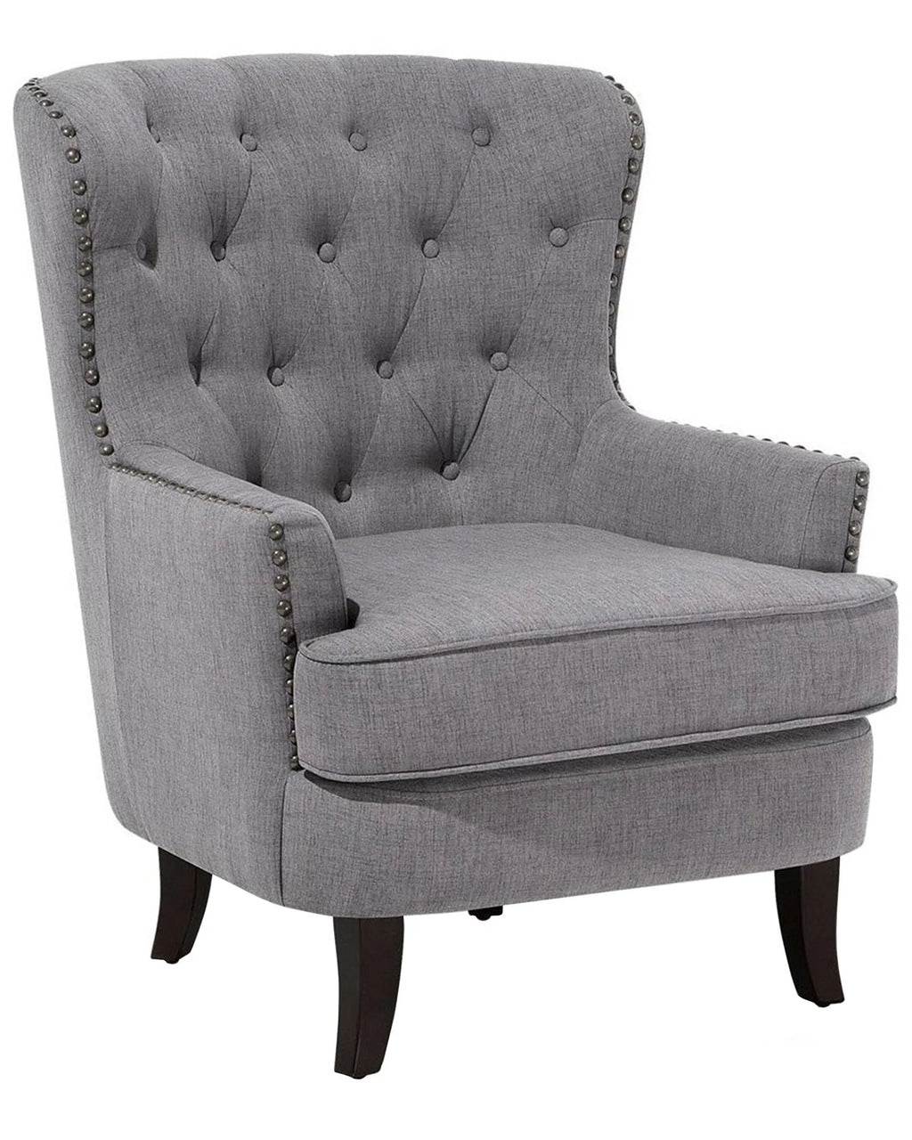 Armchair VIBORG II Fabric Light Grey