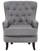 Armchair VIBORG II Fabric Light Grey