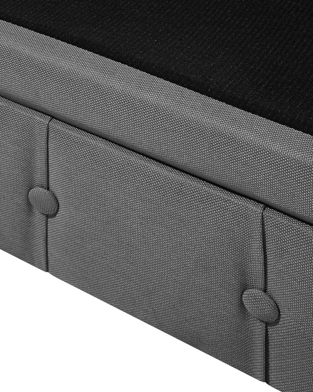 Armchair CHESTERFIELD Fabric Light Grey