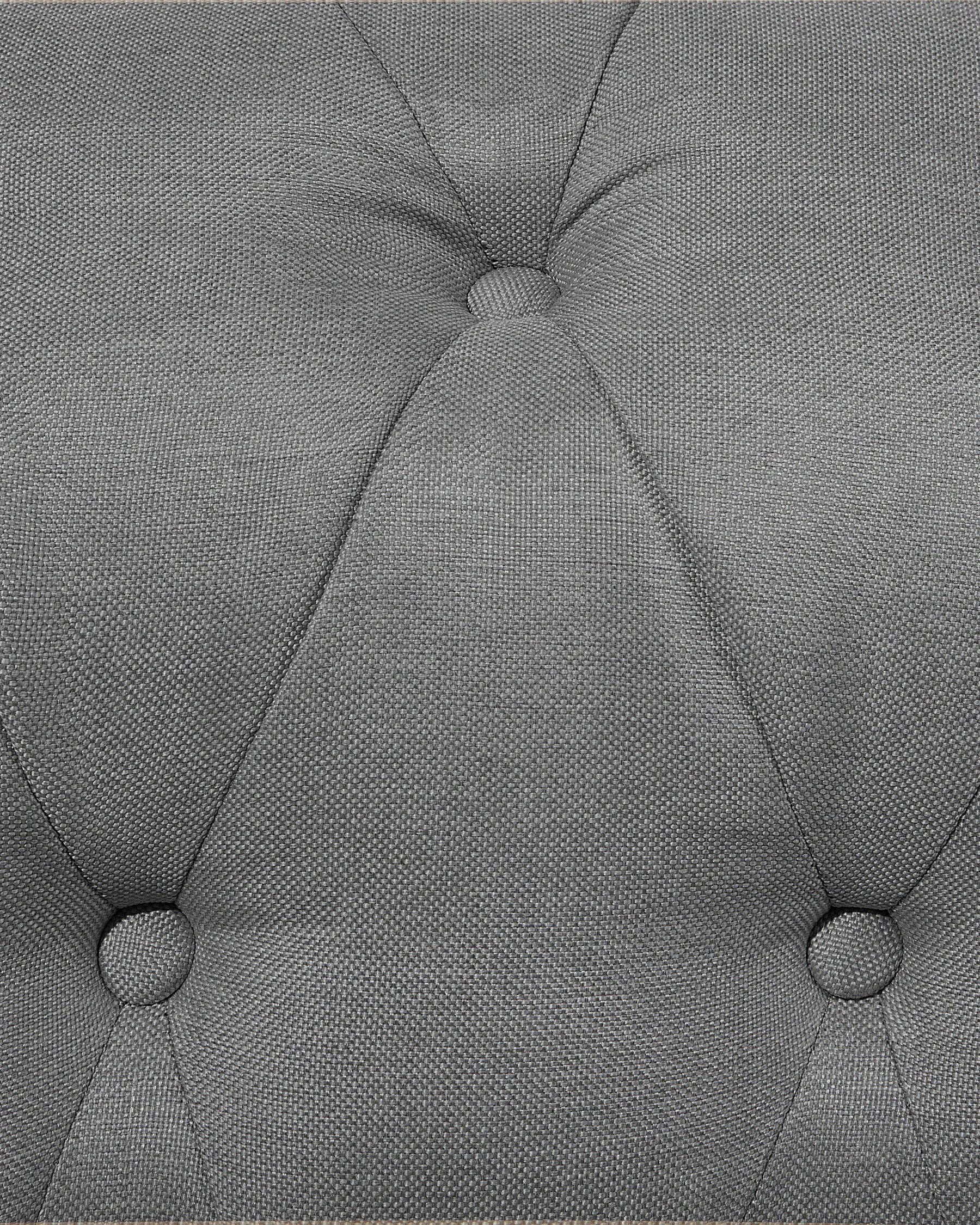 Armchair CHESTERFIELD Fabric Light Grey