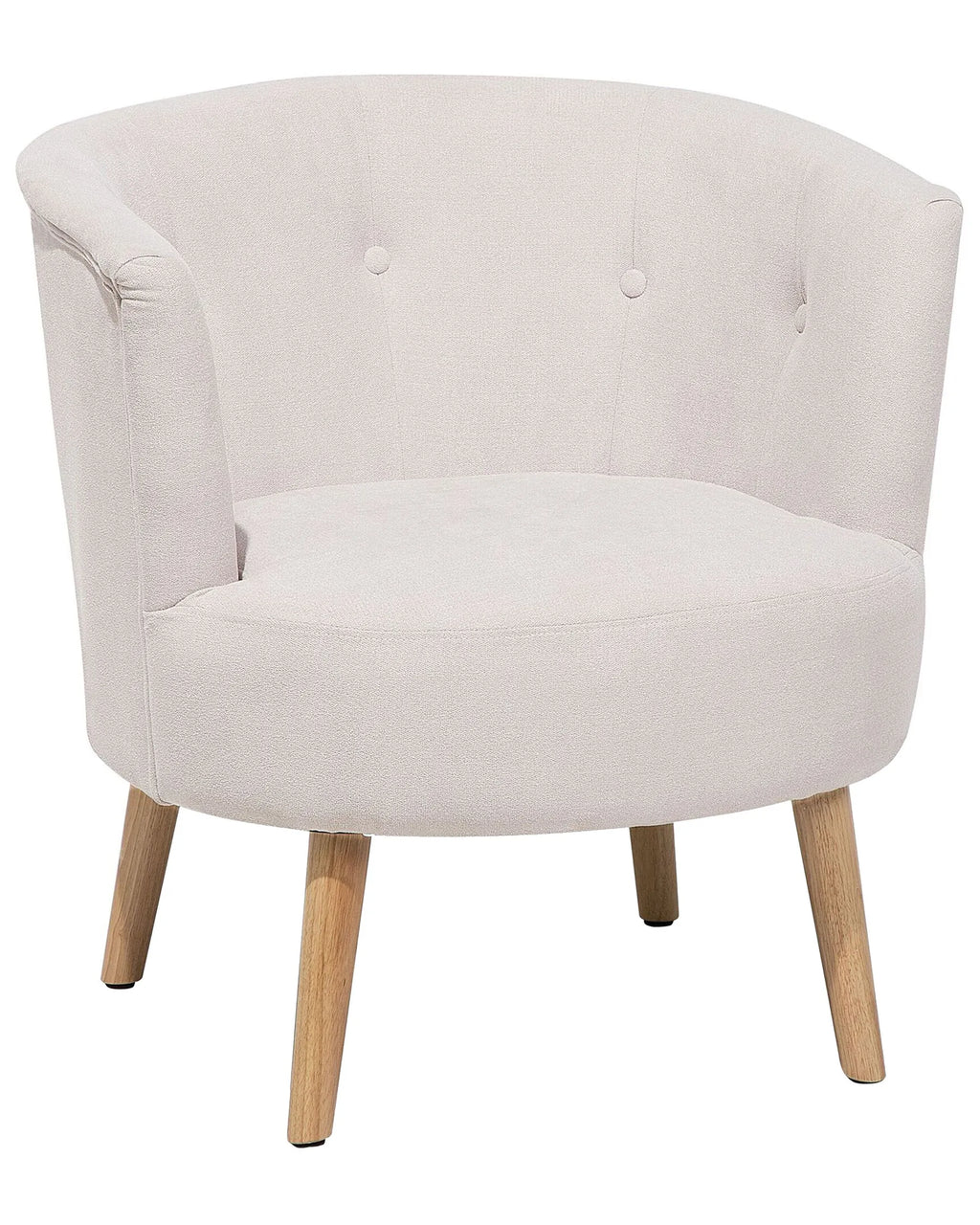 Armchair ODENZEN Fabric Off-White