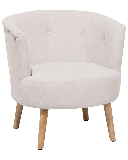 Armchair ODENZEN Fabric Off-White