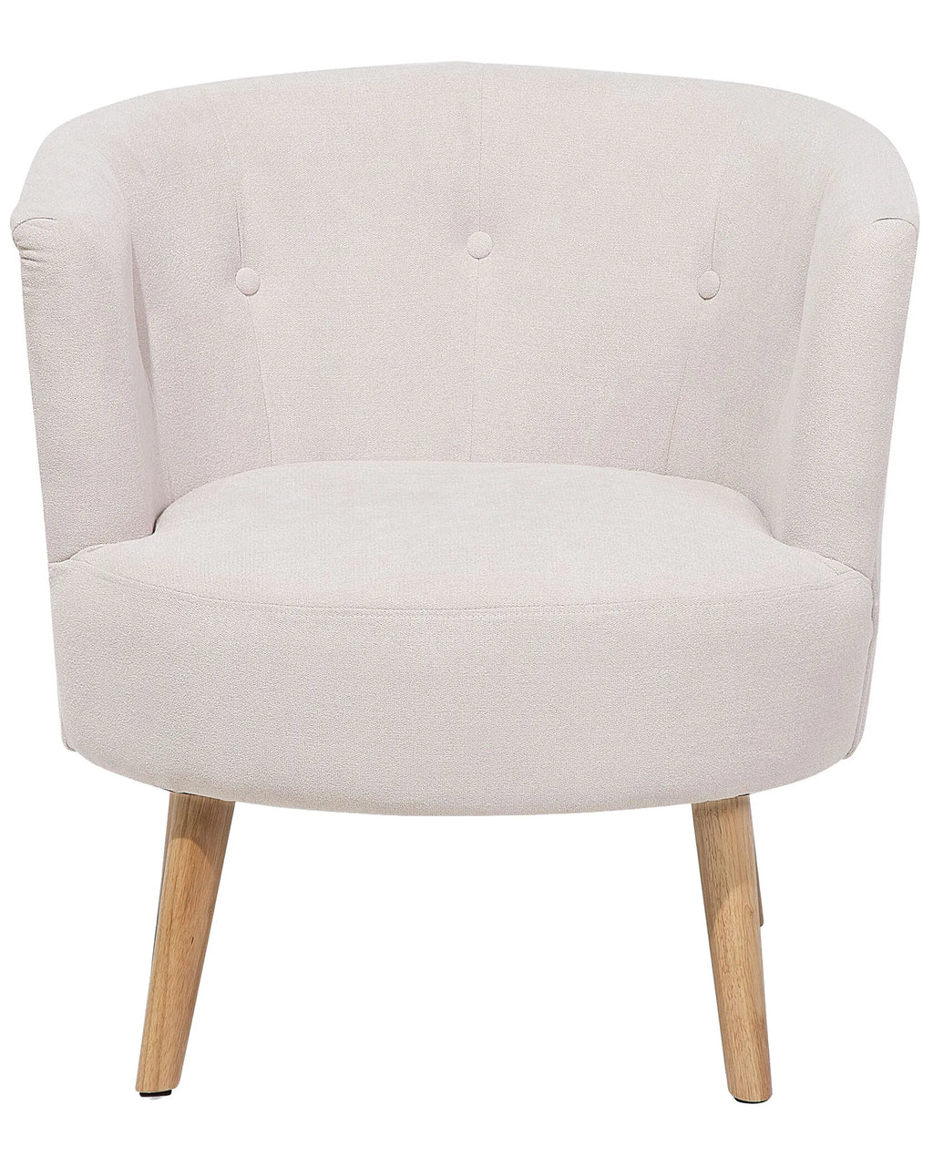 Armchair ODENZEN Fabric Off-White