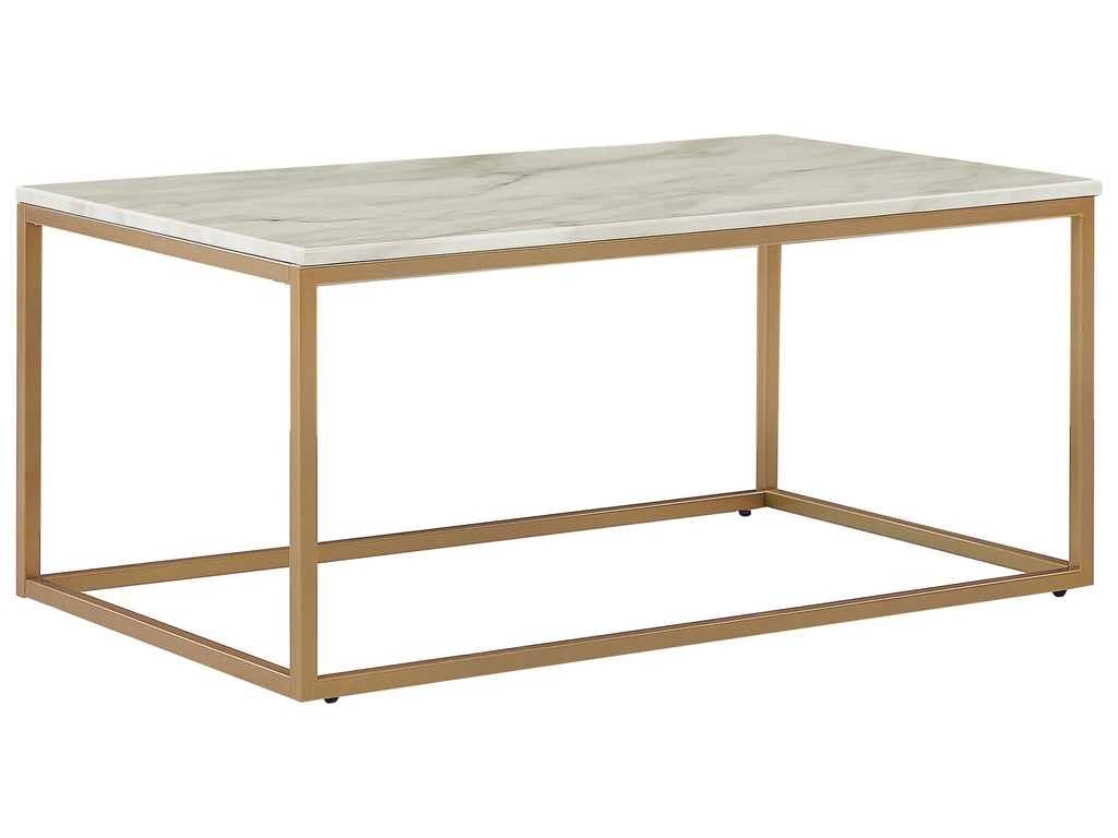 Coffee Table DELANO Marble/ Gold