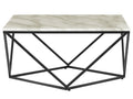 Coffee Table MALIBU White Marble