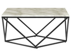 Coffee Table MALIBU White Marble