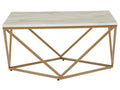 Coffee Table MALIBU Marble/ Gold