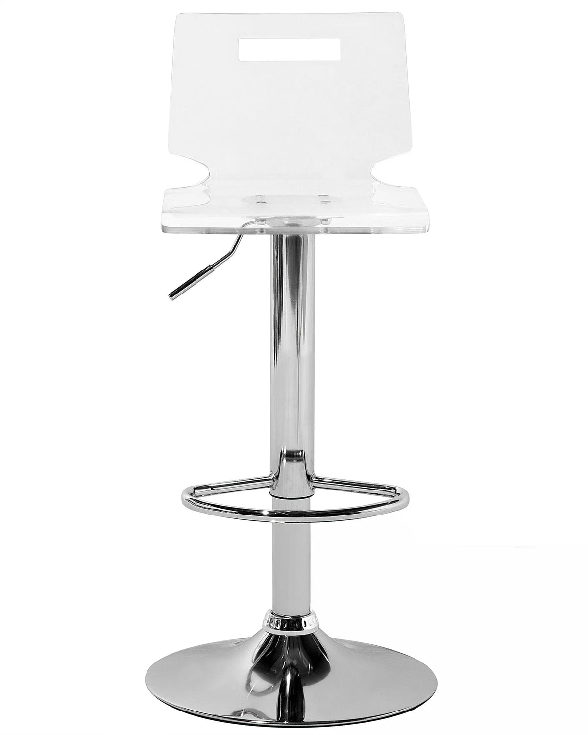 Set of 2 Bar Chairs LOTA Swivel Transparent — alternate product view