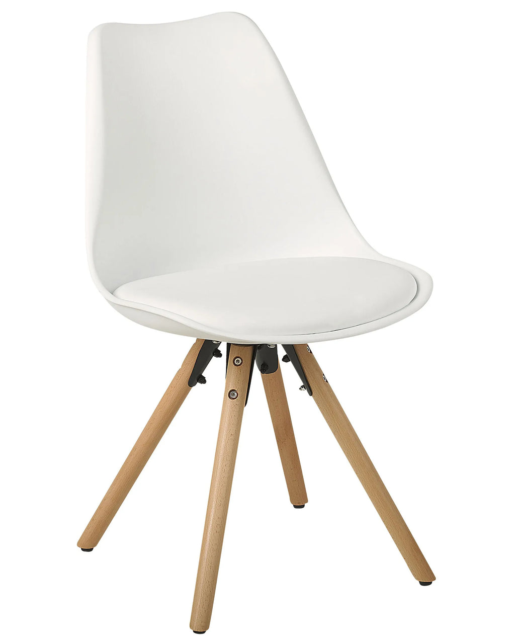 Set of 2 Dining Chairs DAKOTA White