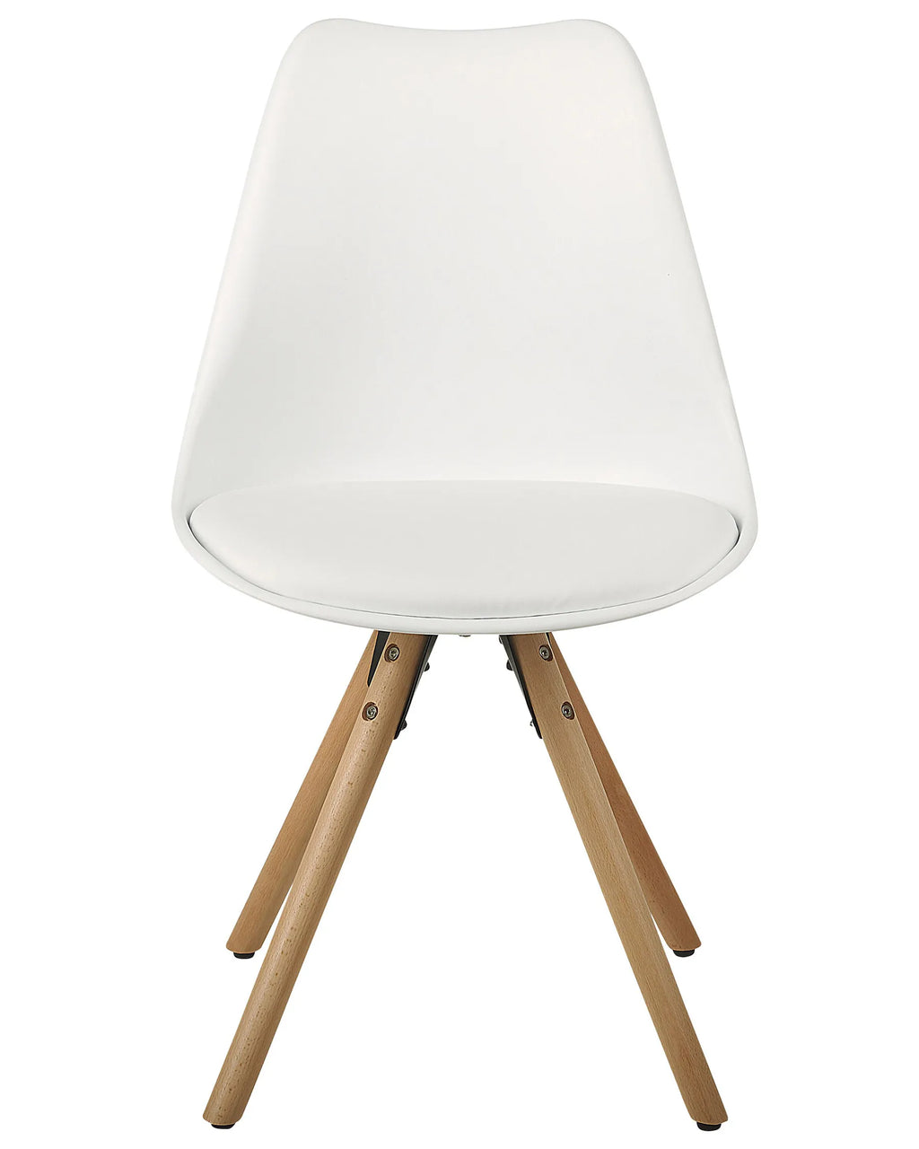 Set of 2 Dining Chairs DAKOTA White