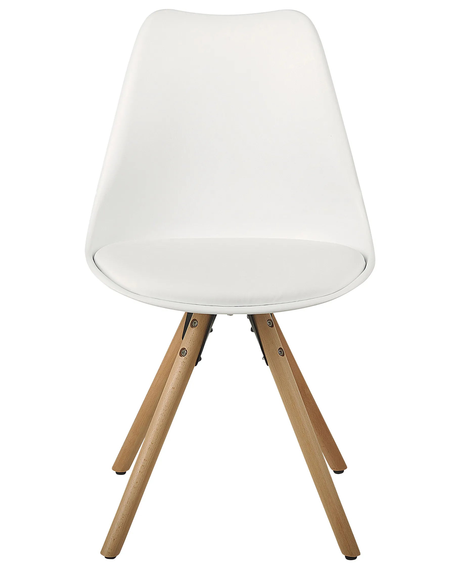 Set of 2 Dining Chairs DAKOTA White