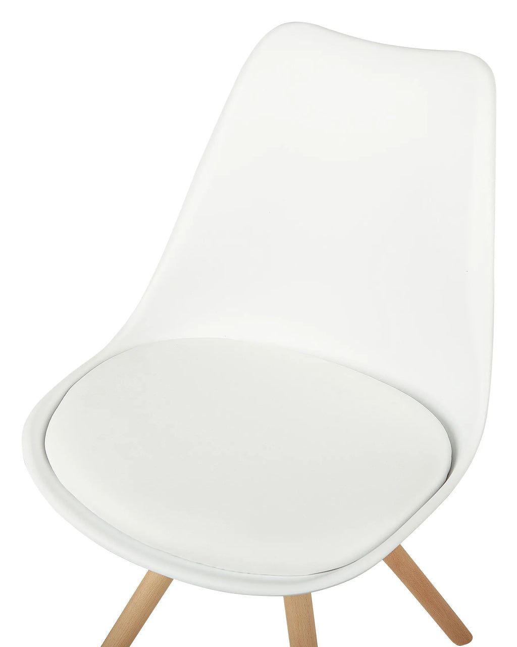 Set of 2 Dining Chairs DAKOTA White