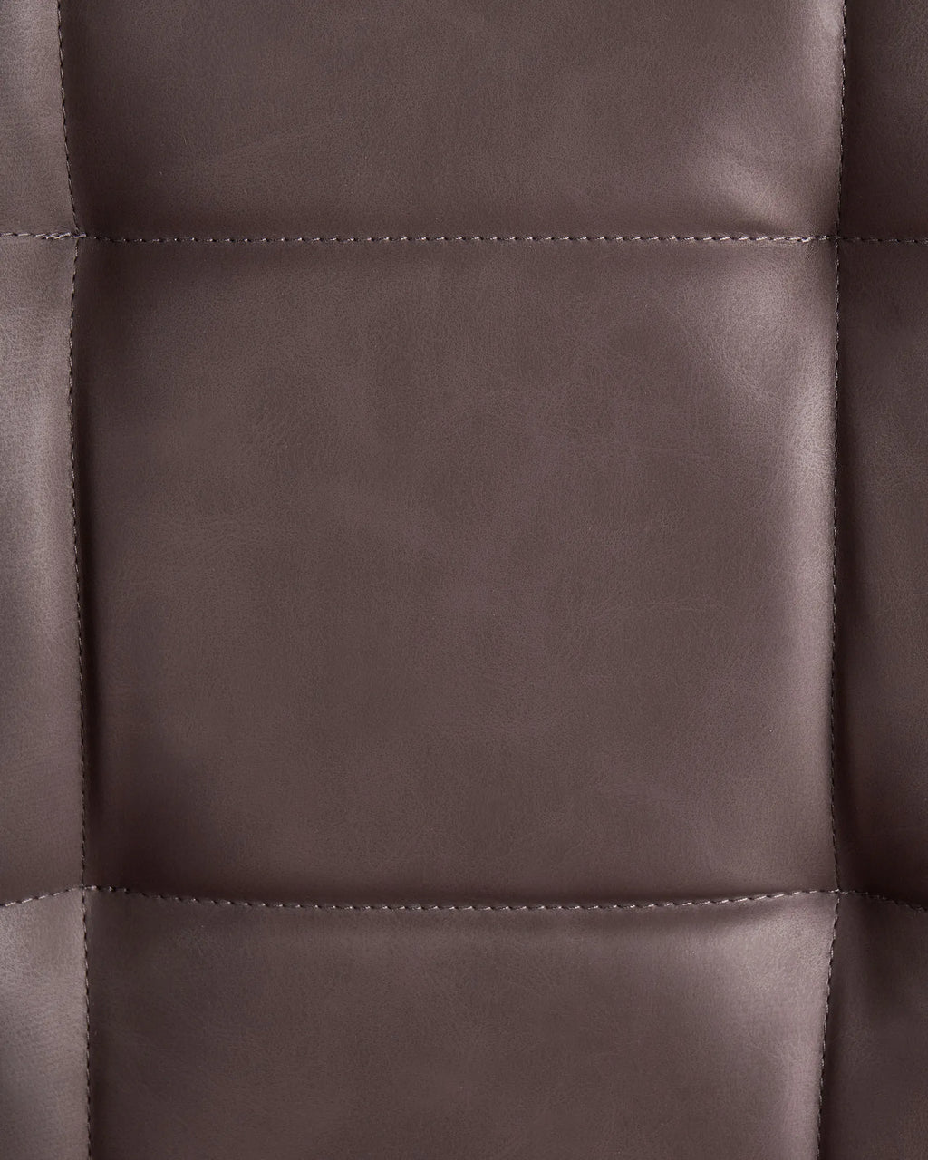 Set of 2 Dining Chairs MELROSE II Faux Leather Dark Brown