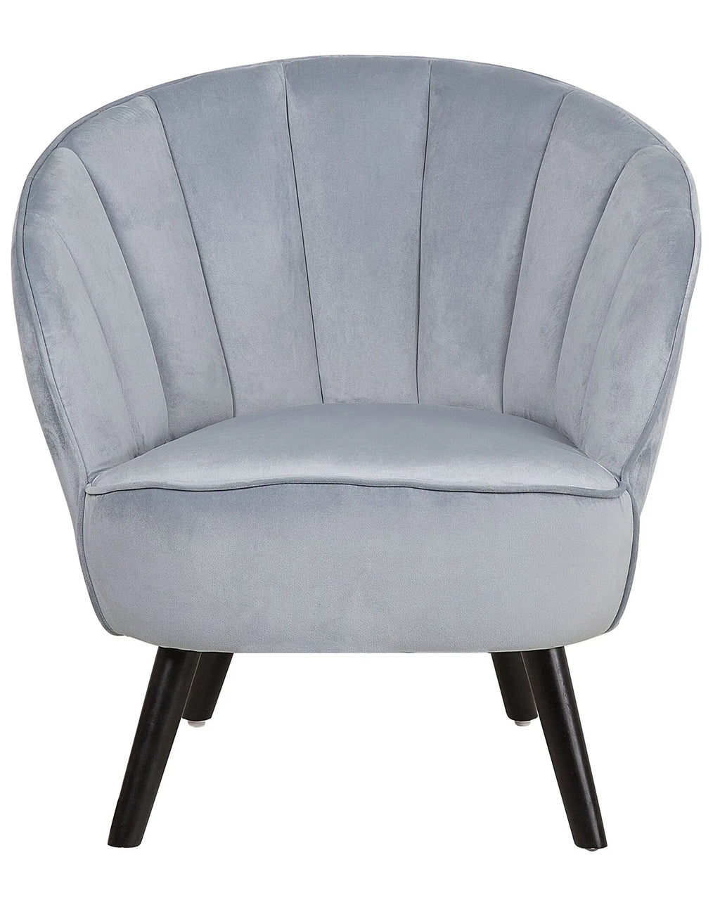 Armchair DALA Velvet Light Grey