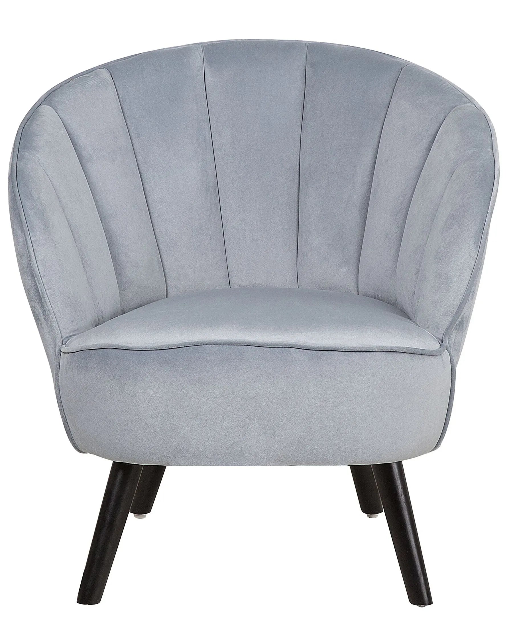 Armchair DALA Velvet Light Grey