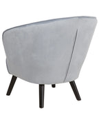 Armchair DALA Velvet Light Grey