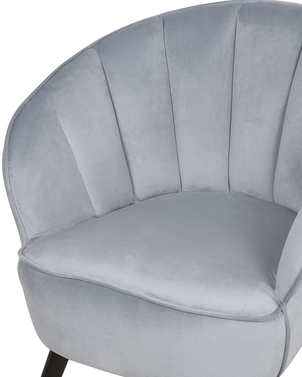 Armchair DALA Velvet Light Grey