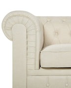 Armchair CHESTERFIELD Fabric Beige