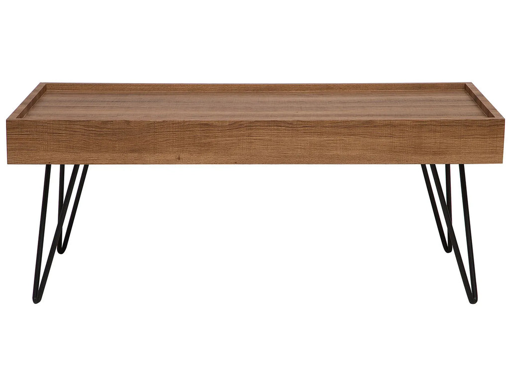 Coffee Table WELTON Dark Brown