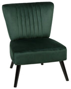 Armchair VAASA Velvet Emerald Green