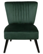 Armchair VAASA Velvet Emerald Green