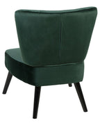 Armchair VAASA Velvet Emerald Green