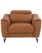 Armchair NARWIK Leather Brown