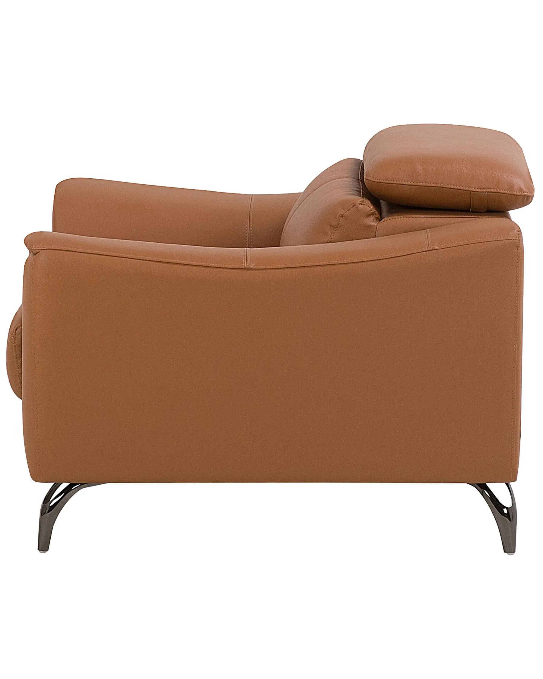 Armchair NARWIK Leather Brown