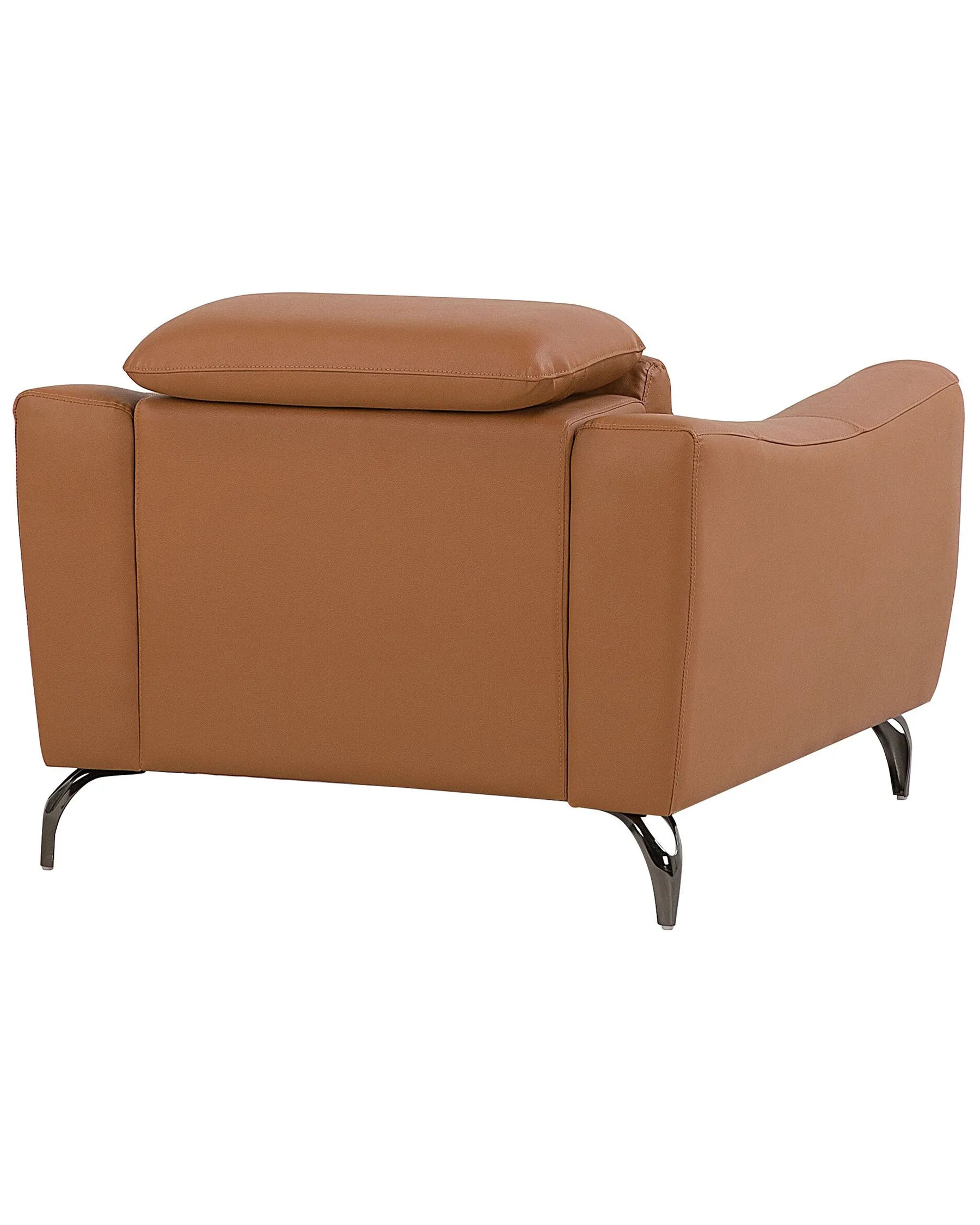 Armchair NARWIK Leather Brown
