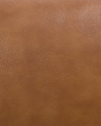Armchair HORTEN Faux Leather Brown