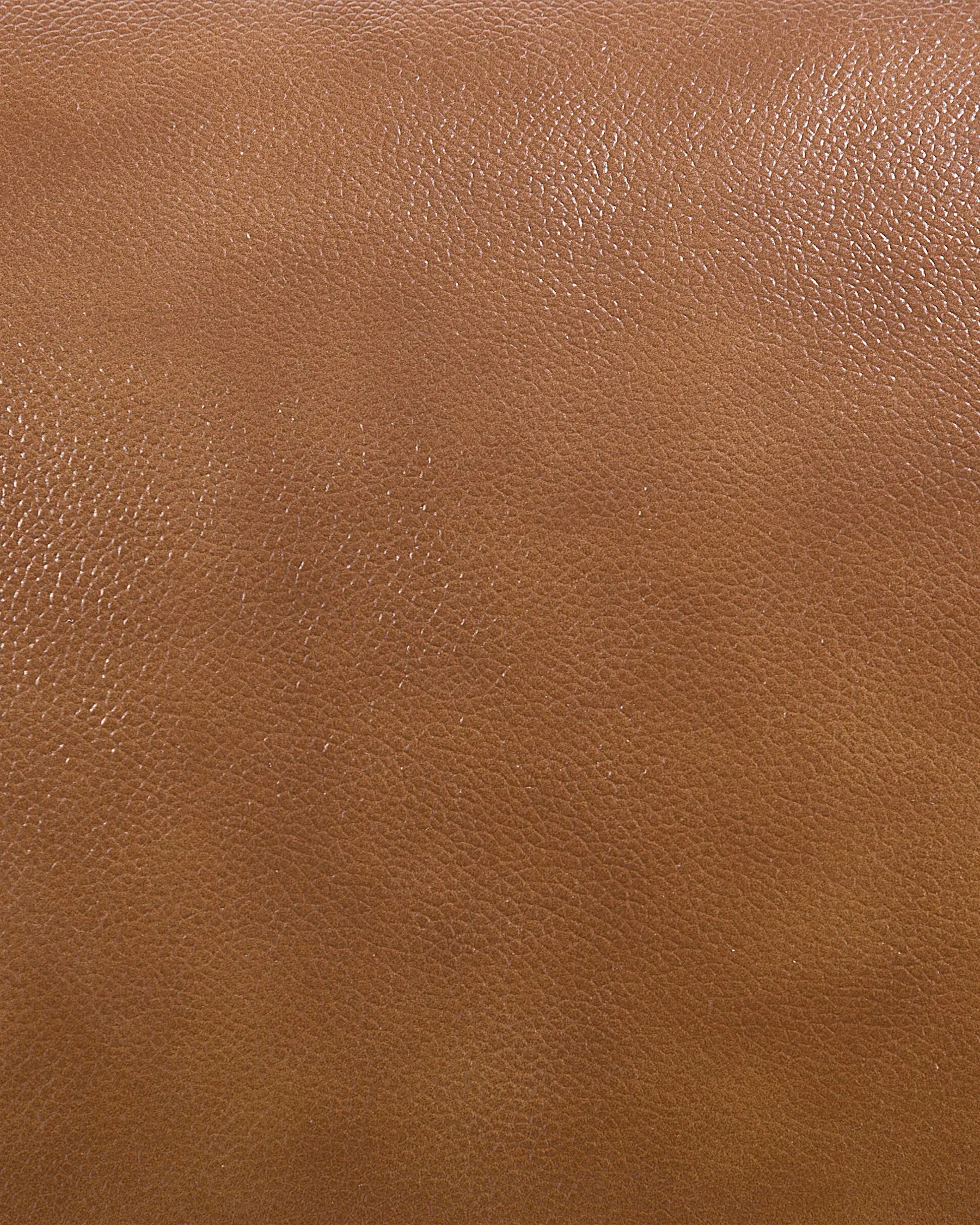 Armchair HORTEN Faux Leather Brown