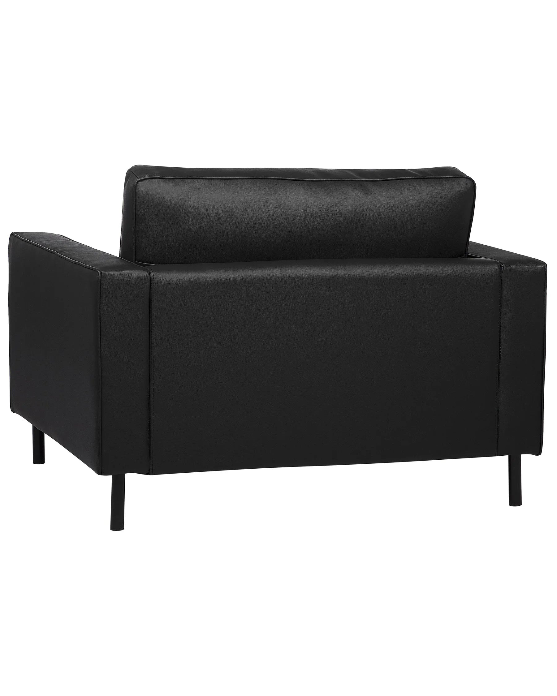 Armchair SAVALEN Leather Black