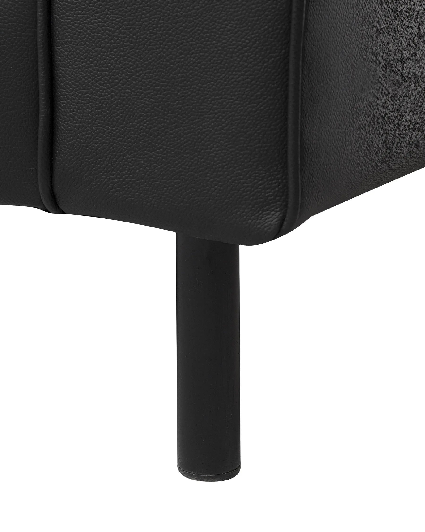 Armchair SAVALEN Leather Black
