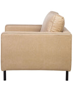 Armchair SAVALEN Faux Leather Beige